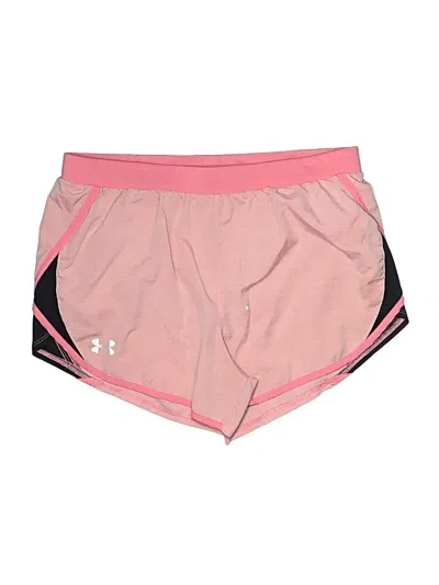 Pre-owned Under Armour Athletic Shorts In Pink