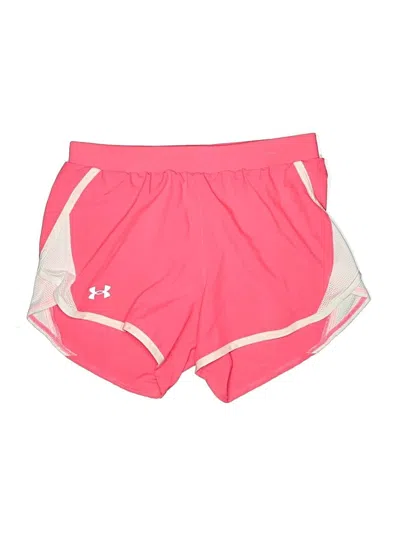 Pre-owned Under Armour Athletic Shorts In Pink