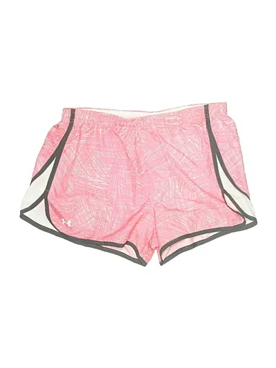 Pre-owned Under Armour Athletic Shorts In Pink