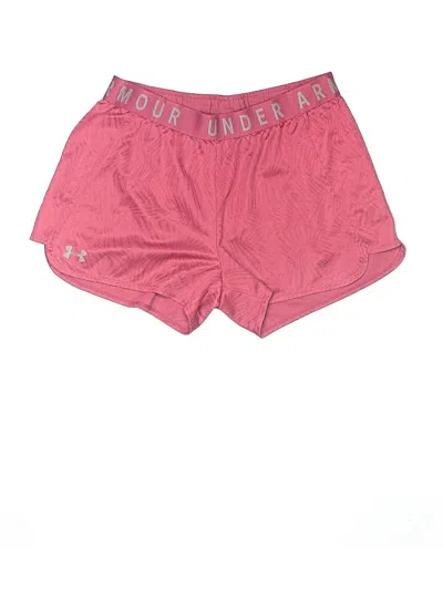 Pre-owned Under Armour Athletic Shorts In Pink