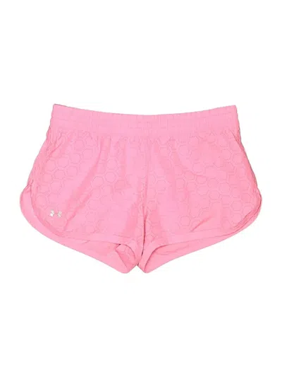 Pre-owned Under Armour Athletic Shorts In Pink