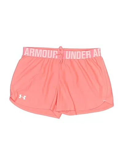 Pre-owned Under Armour Athletic Shorts In Pink