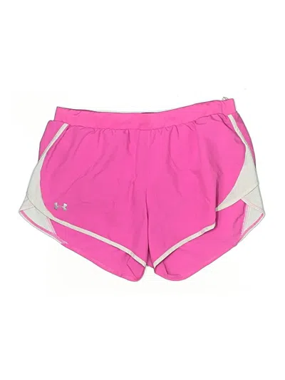 Pre-owned Under Armour Athletic Shorts In Pink