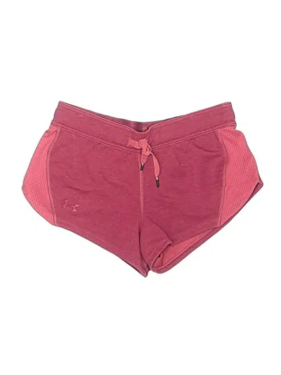 Pre-owned Under Armour Athletic Shorts In Pink