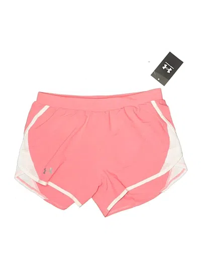 Pre-owned Under Armour Athletic Shorts In Pink