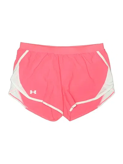 Pre-owned Under Armour Athletic Shorts In Pink