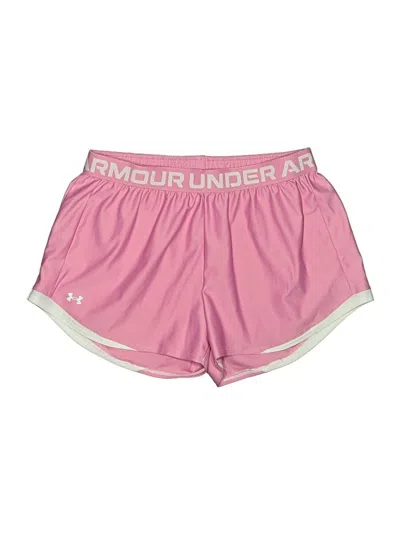 Pre-owned Under Armour Athletic Shorts In Pink
