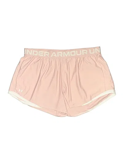 Pre-owned Under Armour Athletic Shorts In Pink