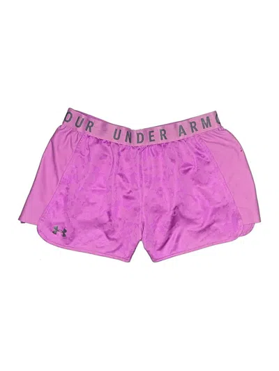 Pre-owned Under Armour Athletic Shorts In Pink