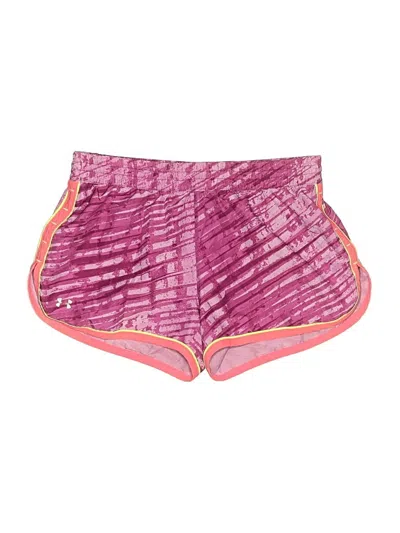 Pre-owned Under Armour Athletic Shorts In Pink