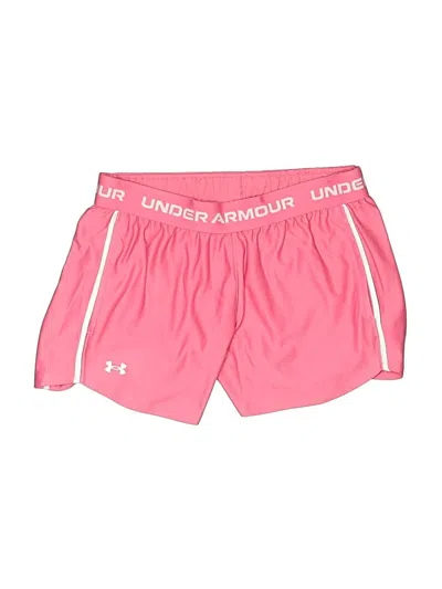 Pre-owned Under Armour Athletic Shorts In Pink