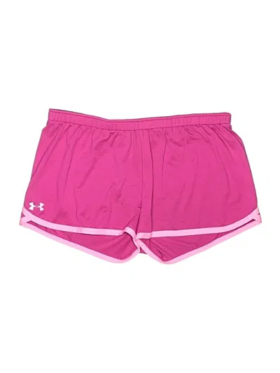 Pre-owned Under Armour Athletic Shorts In Pink