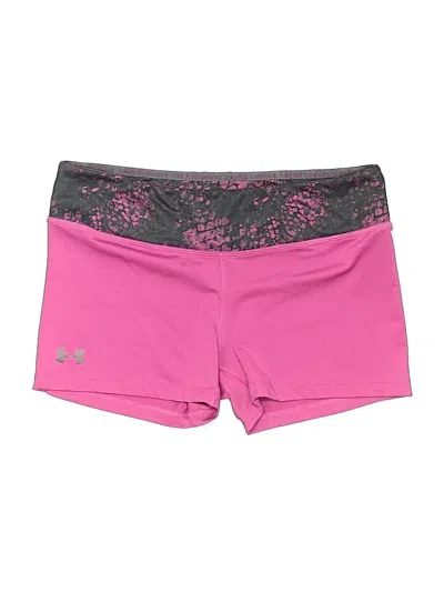 Pre-owned Under Armour Athletic Shorts In Pink