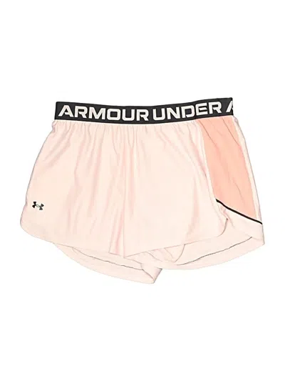 Pre-owned Under Armour Athletic Shorts In Pink