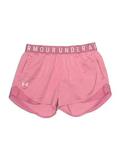 Pre-owned Under Armour Athletic Shorts In Pink