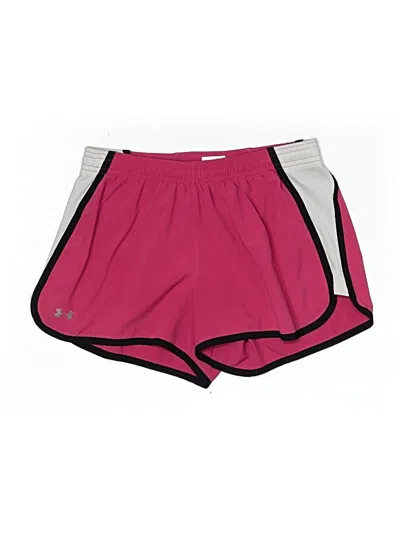 Pre-owned Under Armour Athletic Shorts In Pink