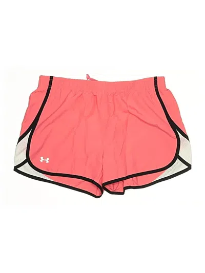 Pre-owned Under Armour Athletic Shorts In Pink