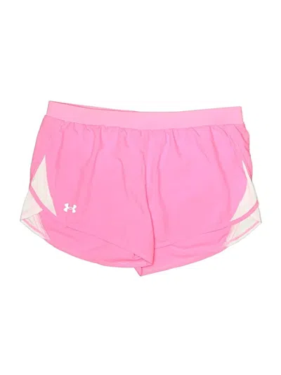 Pre-owned Under Armour Athletic Shorts In Pink
