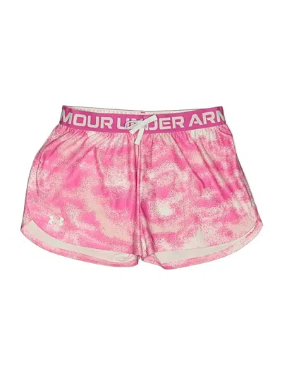 Pre-owned Under Armour Kids' Athletic Shorts In Pink
