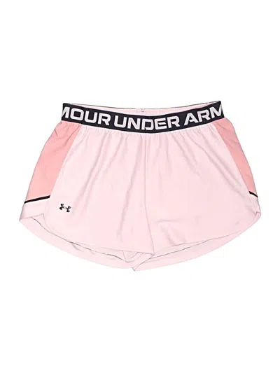 Pre-owned Under Armour Athletic Shorts In Pink