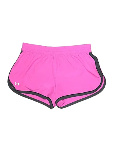 Pre-owned Under Armour Athletic Shorts In Pink