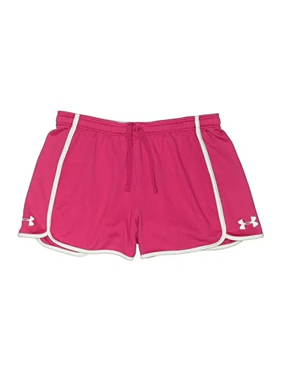 Pre-owned Under Armour Athletic Shorts In Pink