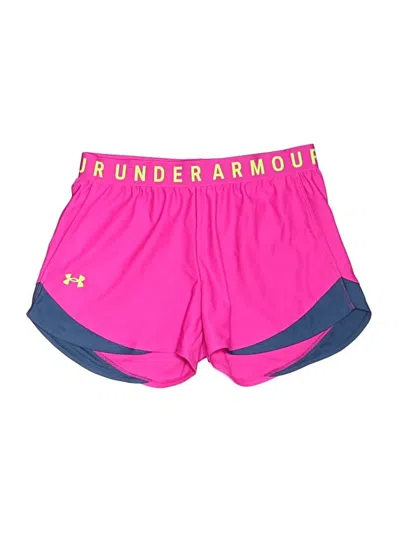 Pre-owned Under Armour Athletic Shorts In Pink