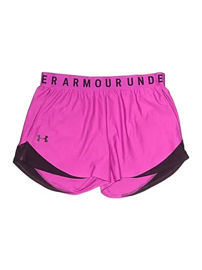 Pre-owned Under Armour Athletic Shorts In Pink