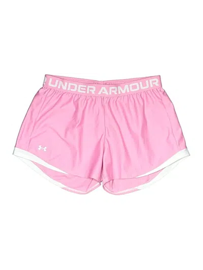 Pre-owned Under Armour Athletic Shorts In Pink