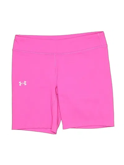 Pre-owned Under Armour Kids' Athletic Shorts In Pink