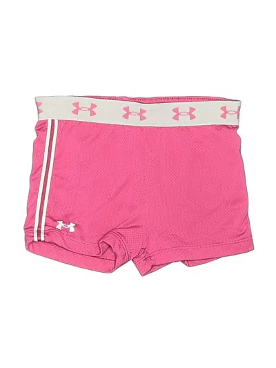 Pre-owned Under Armour Kids' Athletic Shorts In Pink