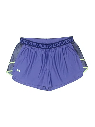 Pre-owned Under Armour Athletic Shorts In Purple