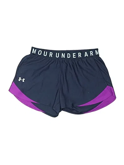 Pre-owned Under Armour Athletic Shorts In Purple