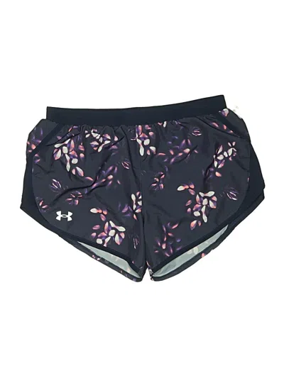 Pre-owned Under Armour Athletic Shorts In Purple
