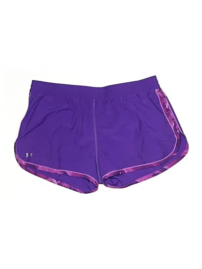 Pre-owned Under Armour Athletic Shorts In Purple