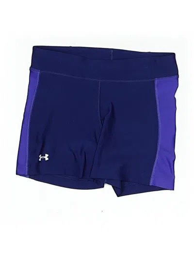Pre-owned Under Armour Athletic Shorts In Purple