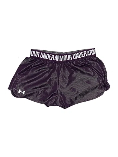 Pre-owned Under Armour Athletic Shorts In Purple