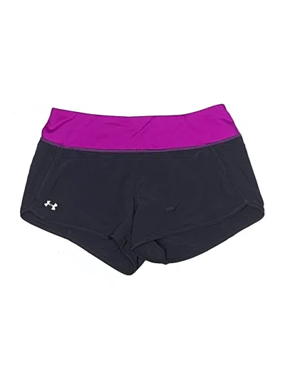 Pre-owned Under Armour Athletic Shorts In Purple