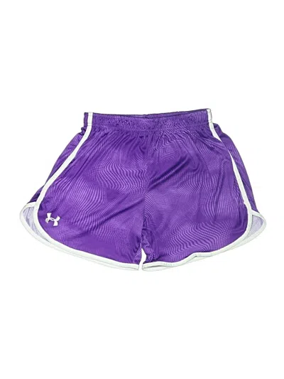 Pre-owned Under Armour Athletic Shorts In Purple