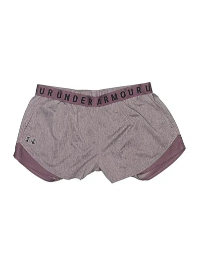 Pre-owned Under Armour Athletic Shorts In Purple