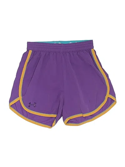 Pre-owned Under Armour Athletic Shorts In Purple