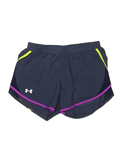 Pre-owned Under Armour Athletic Shorts In Purple