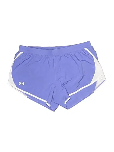 Pre-owned Under Armour Athletic Shorts In Purple