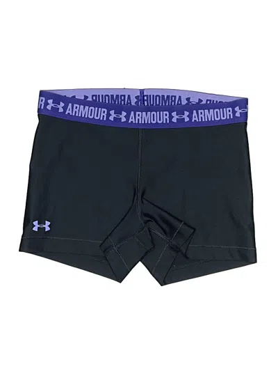 Pre-owned Under Armour Athletic Shorts In Purple