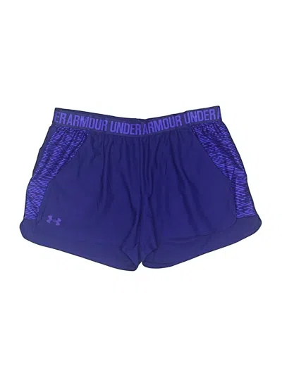 Pre-owned Under Armour Athletic Shorts In Purple