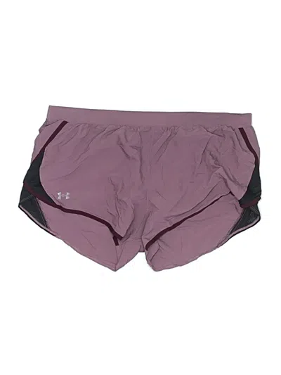 Pre-owned Under Armour Athletic Shorts In Purple