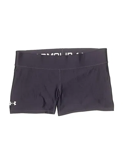 Pre-owned Under Armour Athletic Shorts In Purple