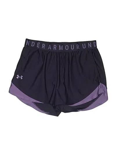 Pre-owned Under Armour Athletic Shorts In Purple