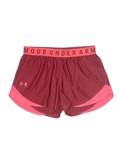 Pre-owned Under Armour Athletic Shorts In Red