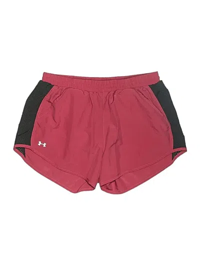 Pre-owned Under Armour Athletic Shorts In Red